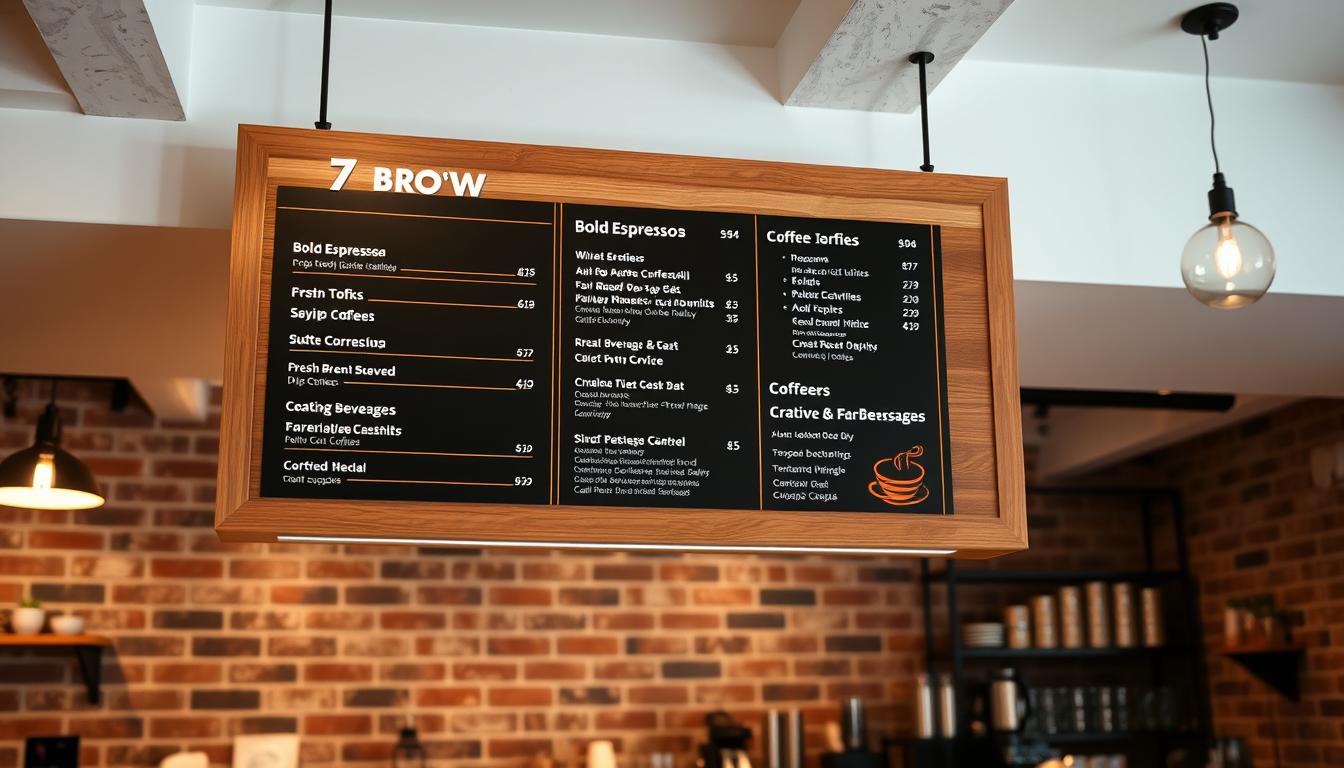 7 brew coffee naperville menu